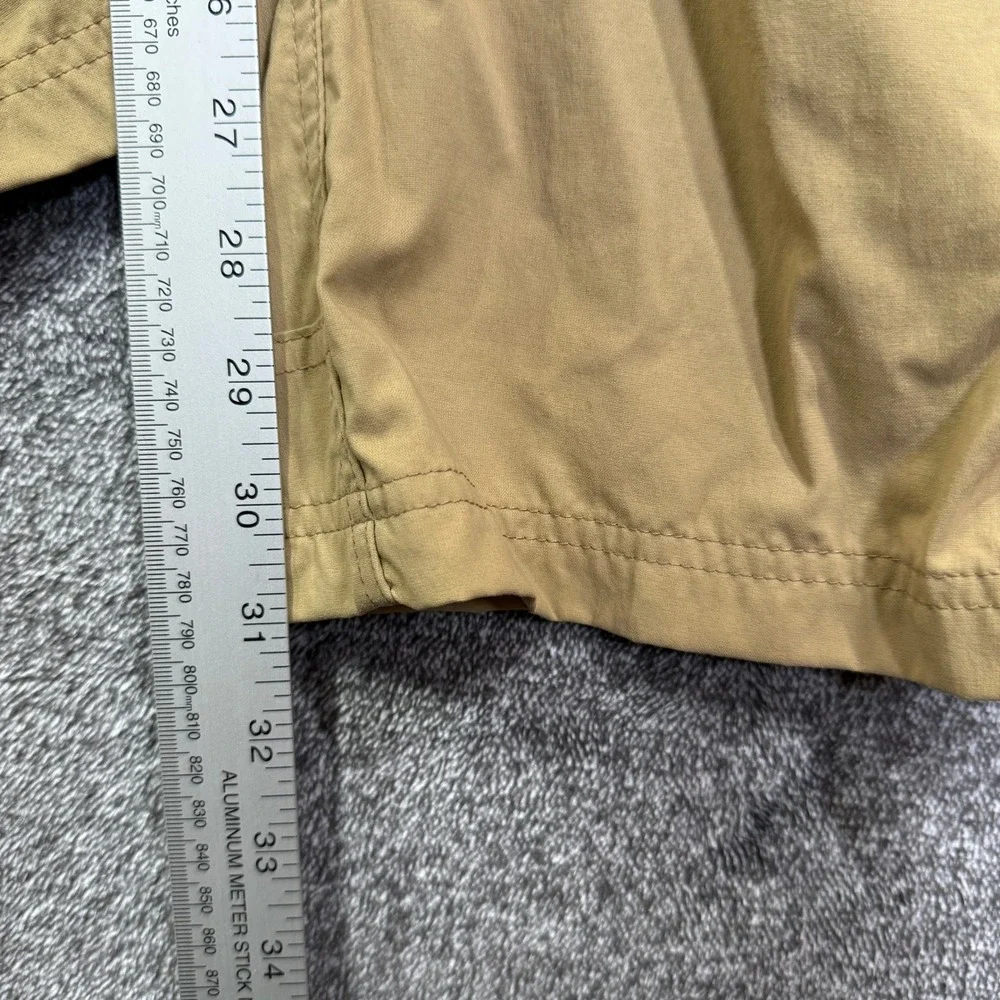 REI Co-op Sahara Convertible Hiking Pants Mens 34x32 Tan Cargo Zip Off Trail